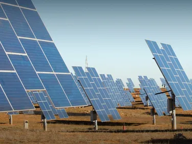 Photovoltaikanlagen auf einer Freifläche