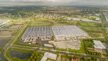 Logistikhallen des Verdion ExpoParks